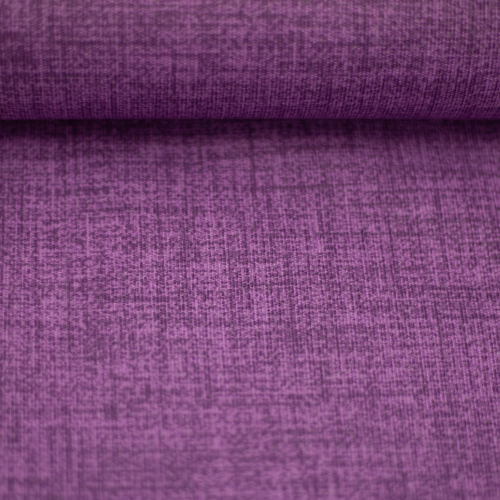 Baumwolle beschichtet - Uni - melliert - lila