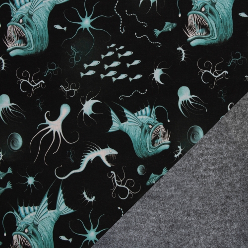 Alpenfleece - Anglerfische - kuschelig