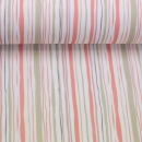 Baumwollstoff - Tumba - Streifen - rosa