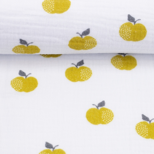 Musselin - Thea - Äpfel