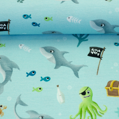 Jersey - Ahoi - Haie - Mrs Mint Design