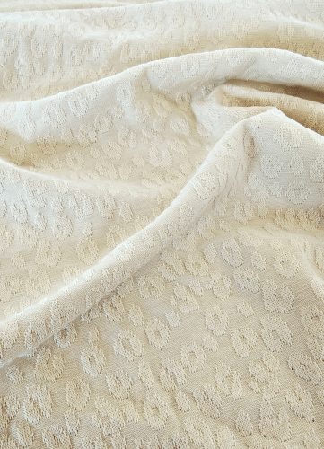 Jacquardjersey - Struktur - Leo - natur