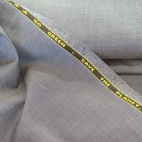 Webstoff - Leinenoptik - Viskose - Bananenfasern - denim