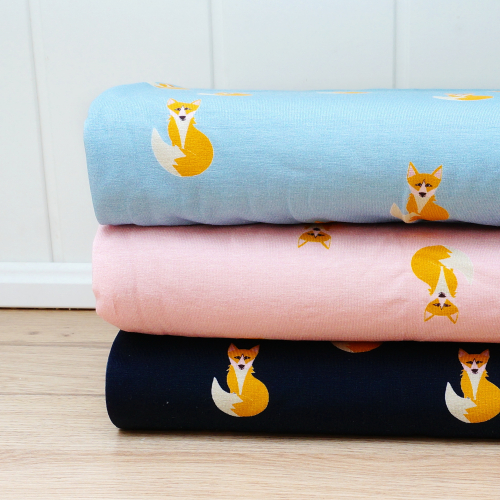 Rest 0,9 Meter - Jersey - Fuchs  - rosa