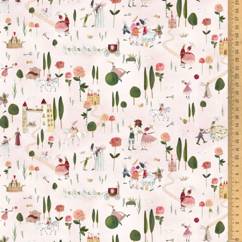 Baumwollstoff - Acufactum - Märchenzauber - 40 x 75 cm