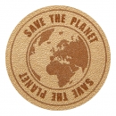 Applikation - save the world - beige-gold