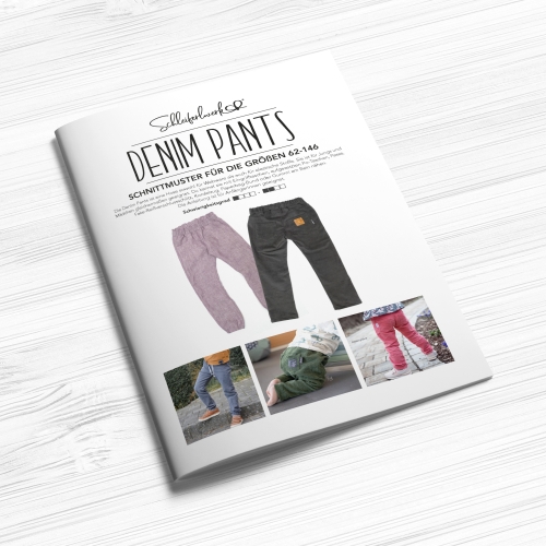 Schleiferlwerk - Papierschnittmuster Denim Pants - 62 - 146