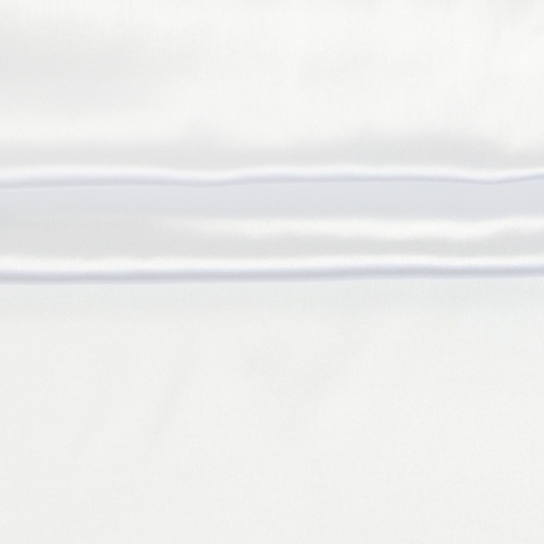 Polyestersatin - Uni - weiss