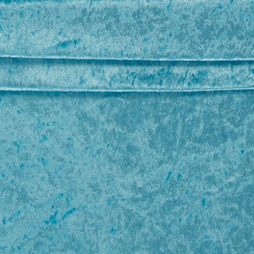 Pannesamt - Uni - türkisblau