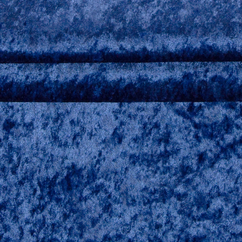 Pannesamt - Uni - blau