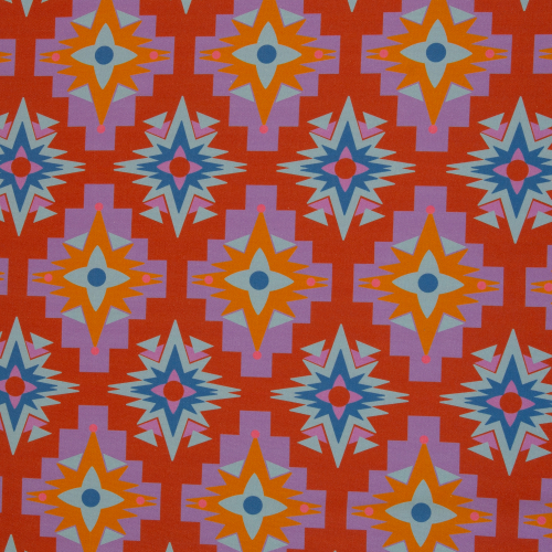 Dekostoff - Canvas - Sound - by Cherry Picking - rot