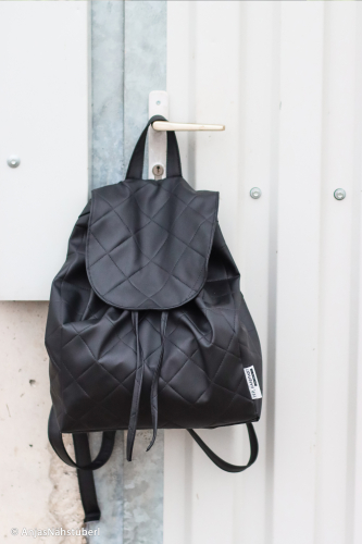 weiches Kunstleder - Debbie - schwarz