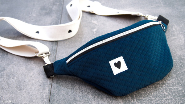 Caracas - Struktur - Deko - Samt - dunkelblau