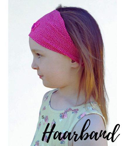 Anleitung  & Schnittmuster - Haarband aus Webware