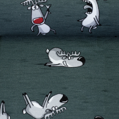 Sweat - Winter Moods - by Thorsten Berger - Rentier - smaragd