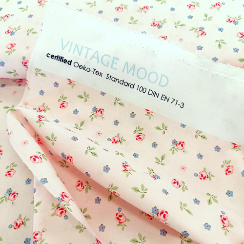 Hilco - Popeline - Emilie 2025 - kleine Röschen