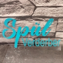 Plott - zum Aufbügeln - Spül Verderber - ozeanblau