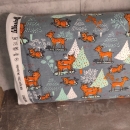 Lillestoff Bio Sommersweat - famile Rothirsch