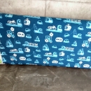 Lillestoff Bio Jersey - on wheels - blue