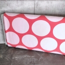 Lillestoff Bio Jersey - Riesenpunkte - rot - rosa