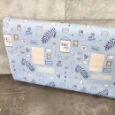 Lillestoff - Memories - blue - Biojersey