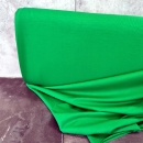 Bio - Bambus - French Terry - organic - grasgrün