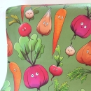 Bio Baumwollstoff - Wurzelparty - Lillestoff