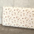 Jersey - Baumwolle - natur - weiss