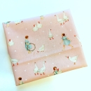 Baumwollstoff - Acufactum - Landleben - 40 x 70 cm - rosa