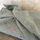 Musselin - metallic Print - altmint