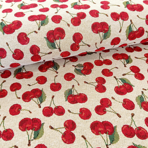 Gobelin - Kirschen - natur