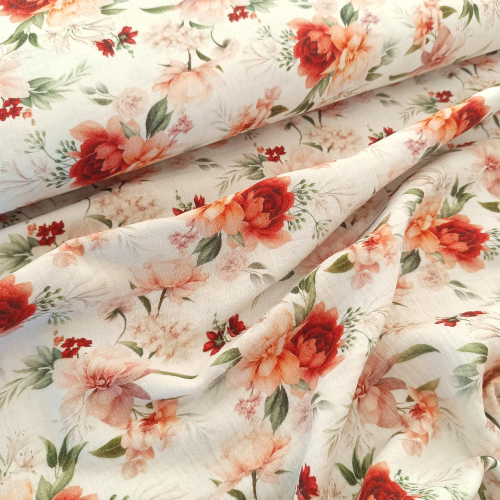 Musselin - Thea - Rosen