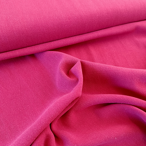 Viskose - Leinen - Uni - beere