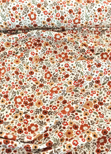 Jersey - Streublümchen - Blumen - bunt