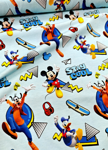 Jersey - Mickey - hellblau