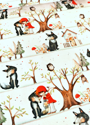 Jersey - Rotkappe - Wald - Märchen