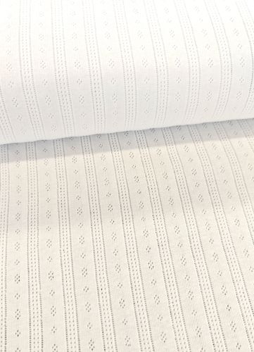 Lochjersey - Tiana - weiss