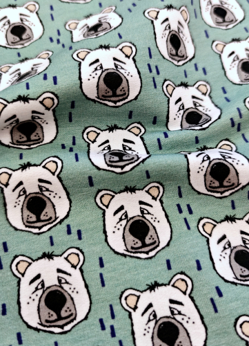 Sommersweat - Henning Winterland - Bär - mint - by Lila-Lotta