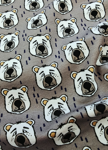 Sommersweat - Henning Winterland - Bär - taupe - by Lila-Lotta