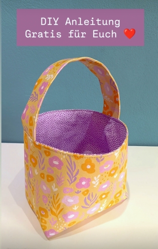 Anleitung - Osterkörbchen - Körbchen