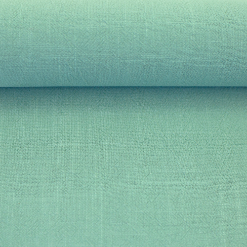 Viskose - Leinen - Uni - mint