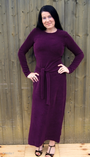 Cordjersey - Jutta - lila