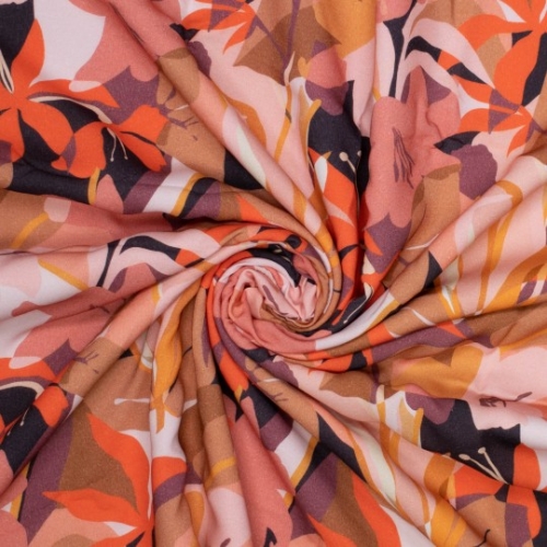 Viskose - Ecovero - Big Flowers