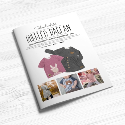 Schleiferlwerk - Papierschnittmuster Ruffled Raglan