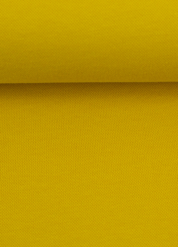 Polo-Baumwolljersey -  Piqué - gelb