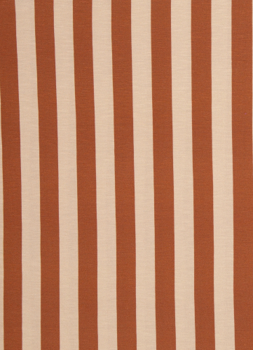 Viskose Jersey - Happy Stripes - by Cherry Picking - ocker -beige