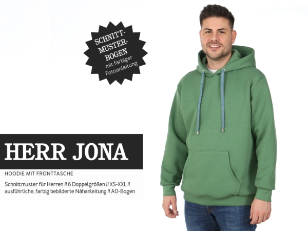 Studio Schnittreif - Herr Jona - Hoodie -  PAPIERSCHNITT