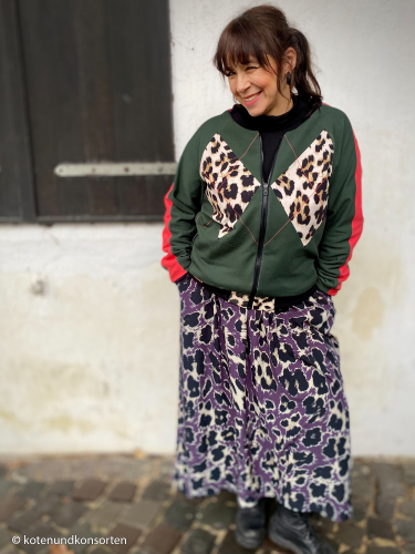 Panel - French Terry - Geoluxe Argyle @Kibadoo - grün