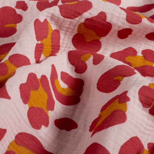 Musselin - Leo - altrosa