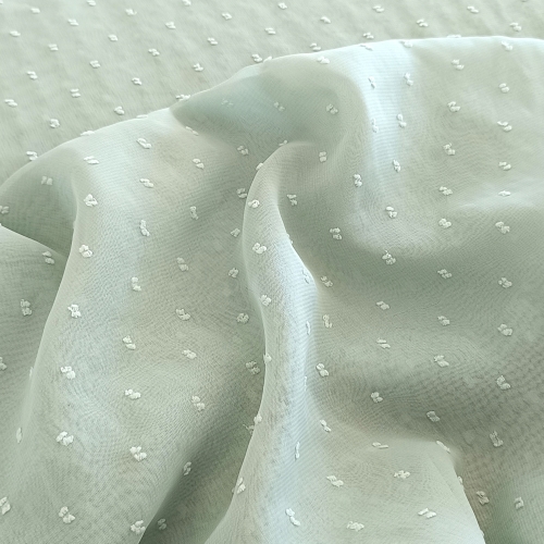 Chiffon - Bobbles - mint